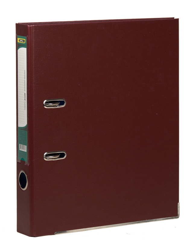 Папка-реєстратор 4OFFICE (4-247-11), А4, 50 мм., бордова